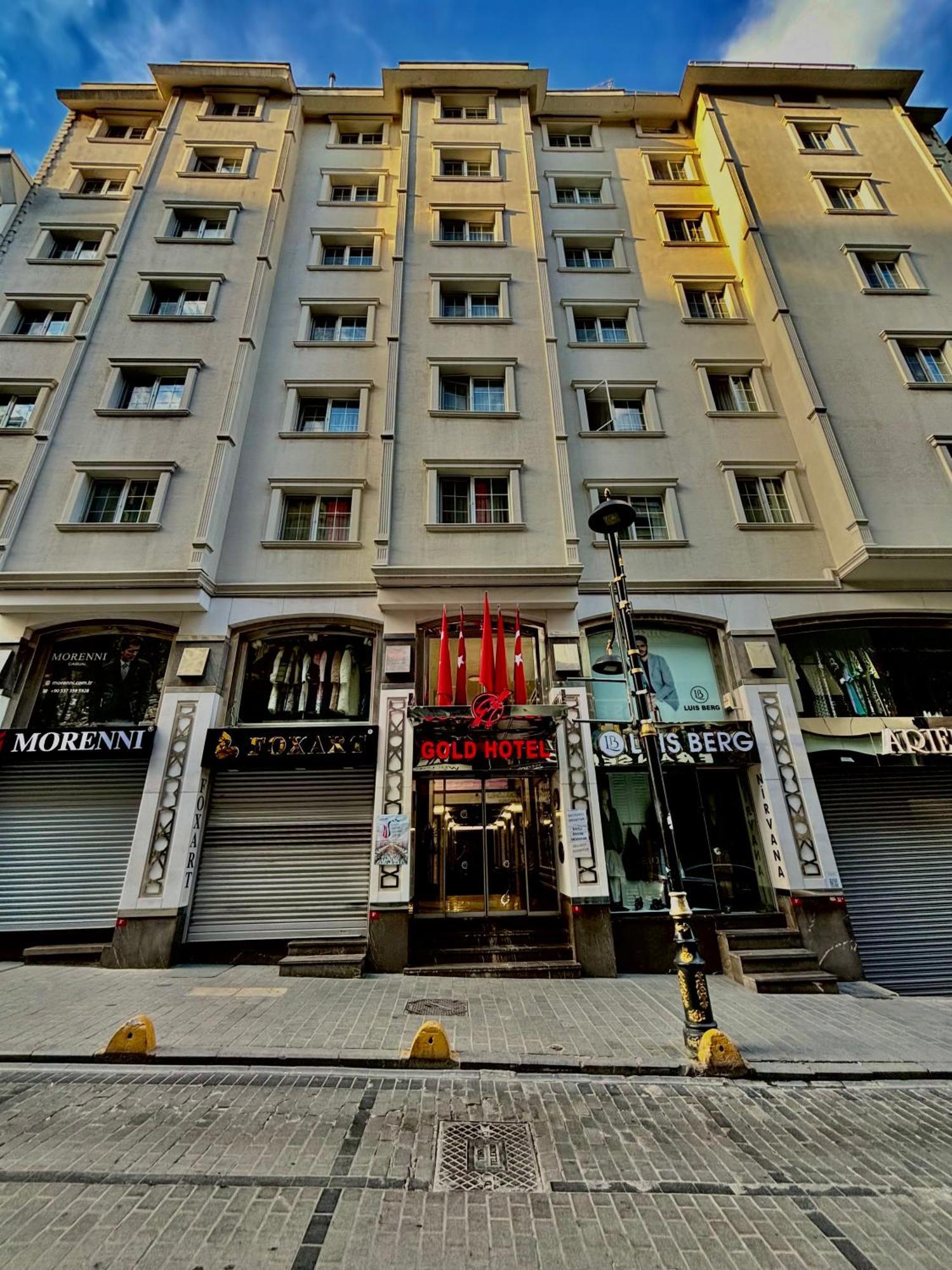 Gold Hotel Estambul Exterior foto