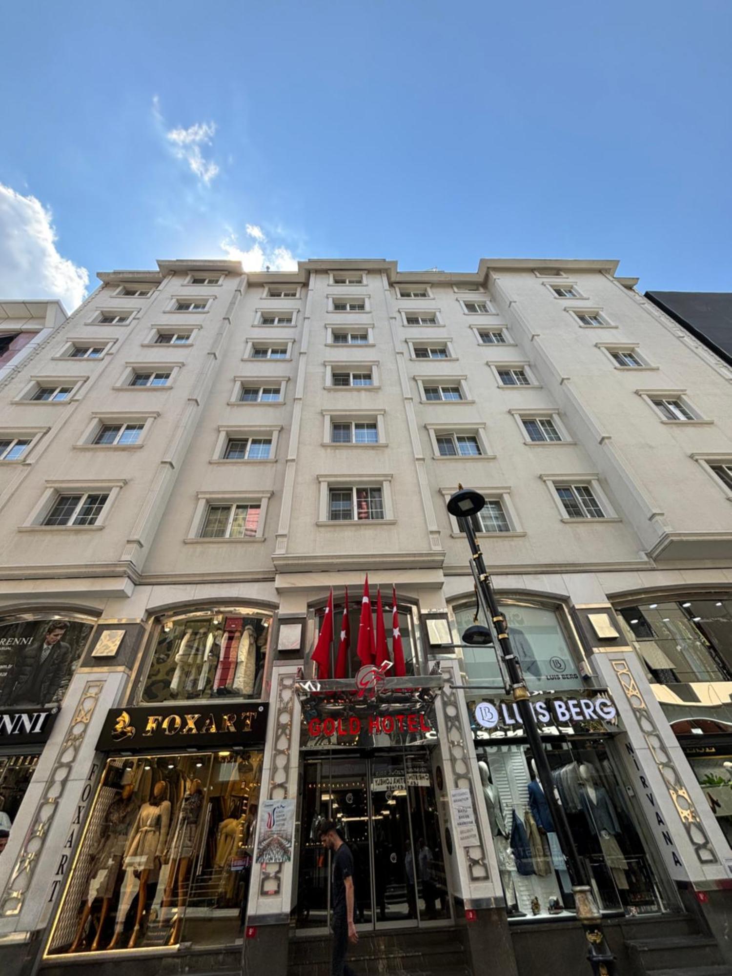 Gold Hotel Estambul Exterior foto